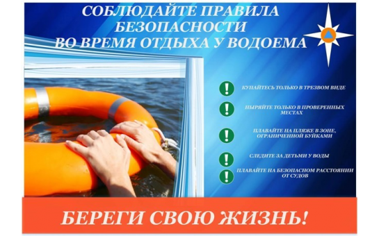 Безопасность на воде в летний период